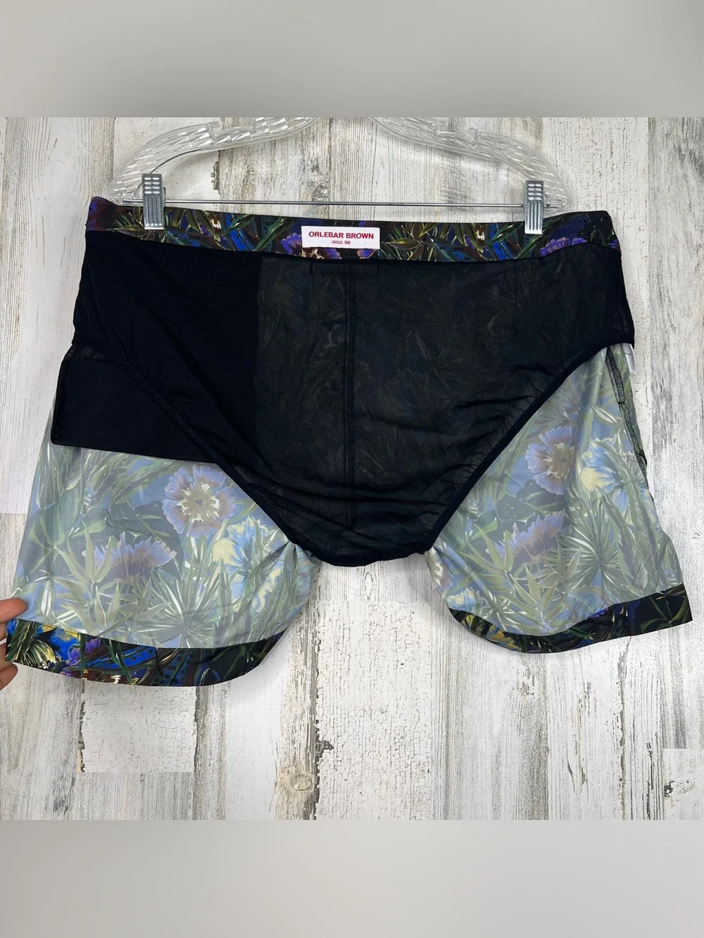 Orlebar Brown Setter Floral Swim Trunks Shorts 38 Luxury Resort Vacation Riviera